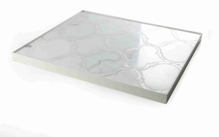 Concept Board - Alice Pearl Calacatta White 14 x 16